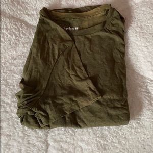 Green urban pipeline shirt